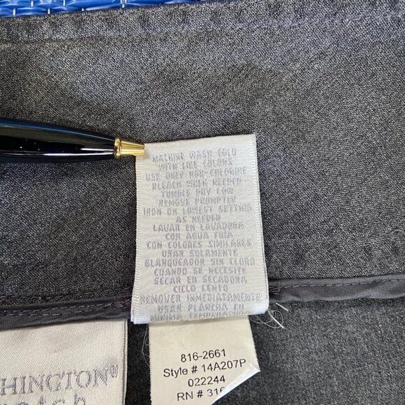 Worthington Stretch Grey Dress Pants Size12L - Picture 6 of 8